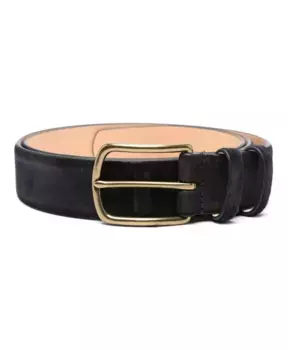 Замшевый ремень с ок полоской Officine Creative, синий