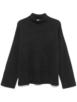 Замшевый свитер Le Kasha, серый