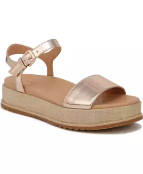 Зан Платформенные Сандалии Naturalizer, золотой