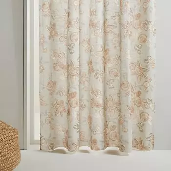 Занавес из двойной ленты Sonora. El Corte Ingls, серый