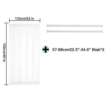 Занавеска BTTO, белый