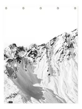 Занавеска для душа Juniqe, белый