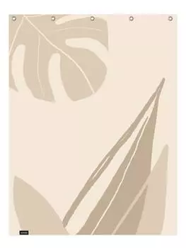 Занавеска для душа Juniqe, цвет braun & cremewei