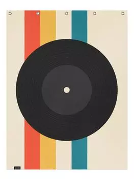 Занавеска для душа Juniqe, цвет bunt & grn