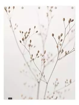 Занавеска для душа Juniqe, цвет cremewei