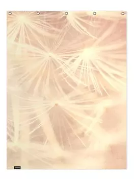 Занавеска для душа Juniqe, цвет cremewei