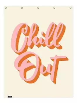 Занавеска для душа Juniqe, цвет cremewei & rosa