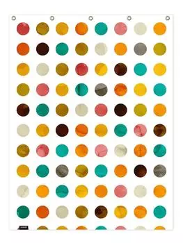 Занавеска для душа Juniqe, цвет gelb & orange