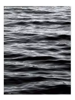 Занавеска для душа Juniqe, цвет grau & schwarz