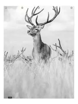 Занавеска для душа Juniqe, цвет grau & wei