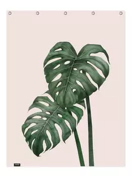 Занавеска для душа Juniqe, цвет grn & rosa