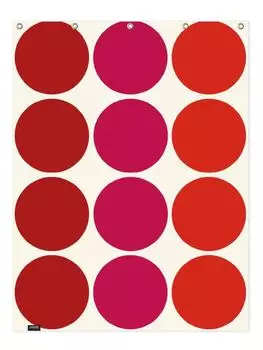 Занавеска для душа Juniqe, цвет rosa & rot