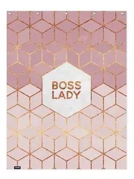 Занавеска для душа Juniqe, цвет rosa & wei