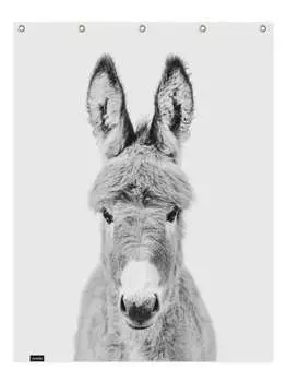 Занавеска для душа Juniqe, цвет schwarz & wei