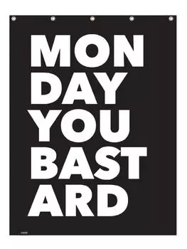 Занавеска для душа Juniqe, цвет schwarz & wei