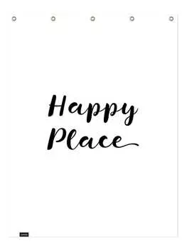 Занавеска для душа Juniqe, цвет schwarz & wei