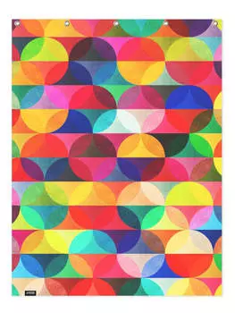 Занавеска для душа Juniqe, красочный