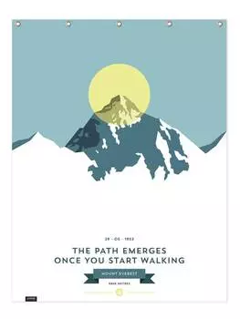 Занавеска для душа Juniqe, красочный