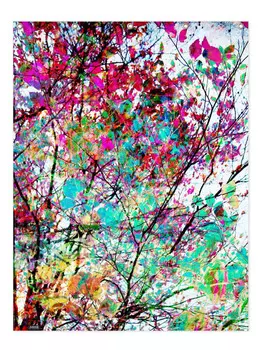 Занавеска для душа Juniqe, красочный