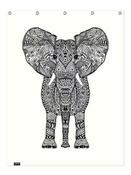 Занавеска для душа Juniqe, красочный