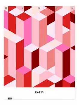 Занавеска для душа Juniqe, красочный