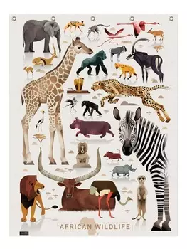 Занавеска для душа Juniqe, красочный