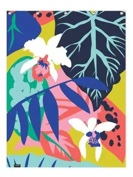 Занавеска для душа Juniqe, красочный