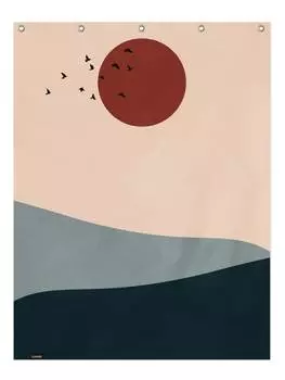 Занавеска для душа Juniqe, красочный