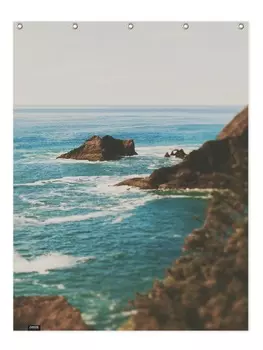 Занавеска для душа Juniqe, красочный