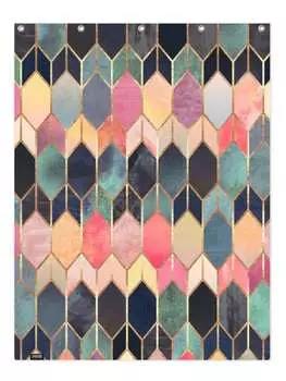 Занавеска для душа Juniqe, красочный