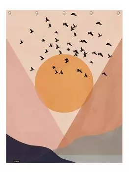 Занавеска для душа Juniqe, красочный