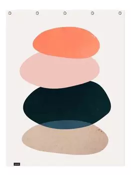 Занавеска для душа Juniqe, красочный