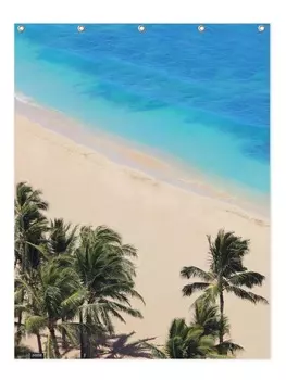 Занавеска для душа Juniqe, красочный