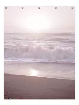 Занавеска для душа Juniqe, розовый