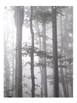 Занавеска для душа Juniqe, серый