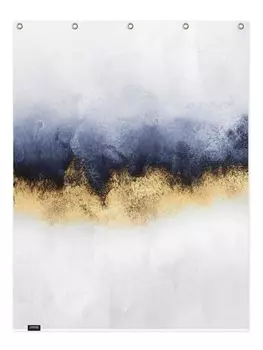 Занавеска для душа Juniqe, серый