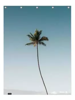 Занавеска для душа Juniqe, синий