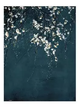 Занавеска для душа Juniqe, синий