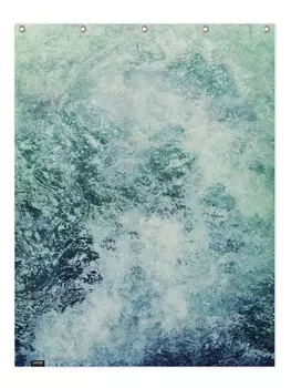 Занавеска для душа Juniqe, синий