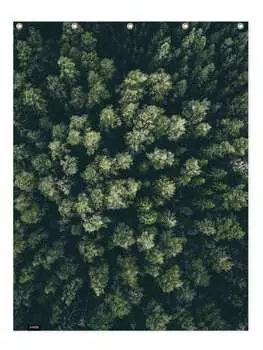 Занавеска для душа Juniqe, зеленый