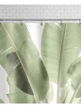 Занавеска для душа Juniqe, зеленый
