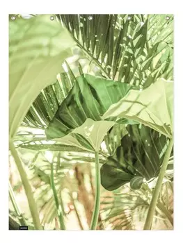 Занавеска для душа Juniqe, зеленый