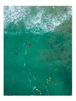 Занавеска для душа Juniqe, зеленый