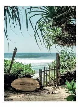 Занавеска для душа Juniqe, зеленый