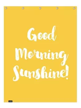 Занавеска для душа Juniqe, желтый