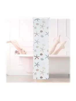 Занавеска для душа relaxdays, цвет semitransparent