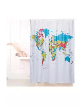 Занавеска для душа relaxdays, красочный