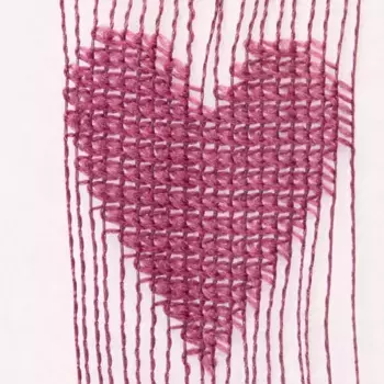 Занавеска Justfox, розовый