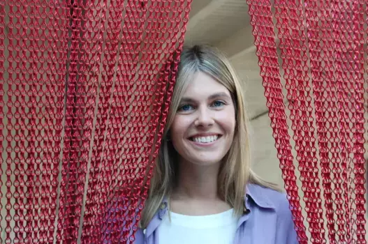 Занавеска La Tenda, красный