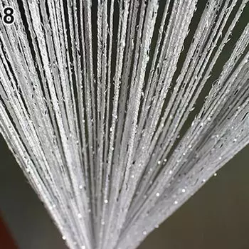 Занавеска на дверь, окно, дверь, гобелен, гобелен 120x195 см, свадебная гостиная Stuttg, белый